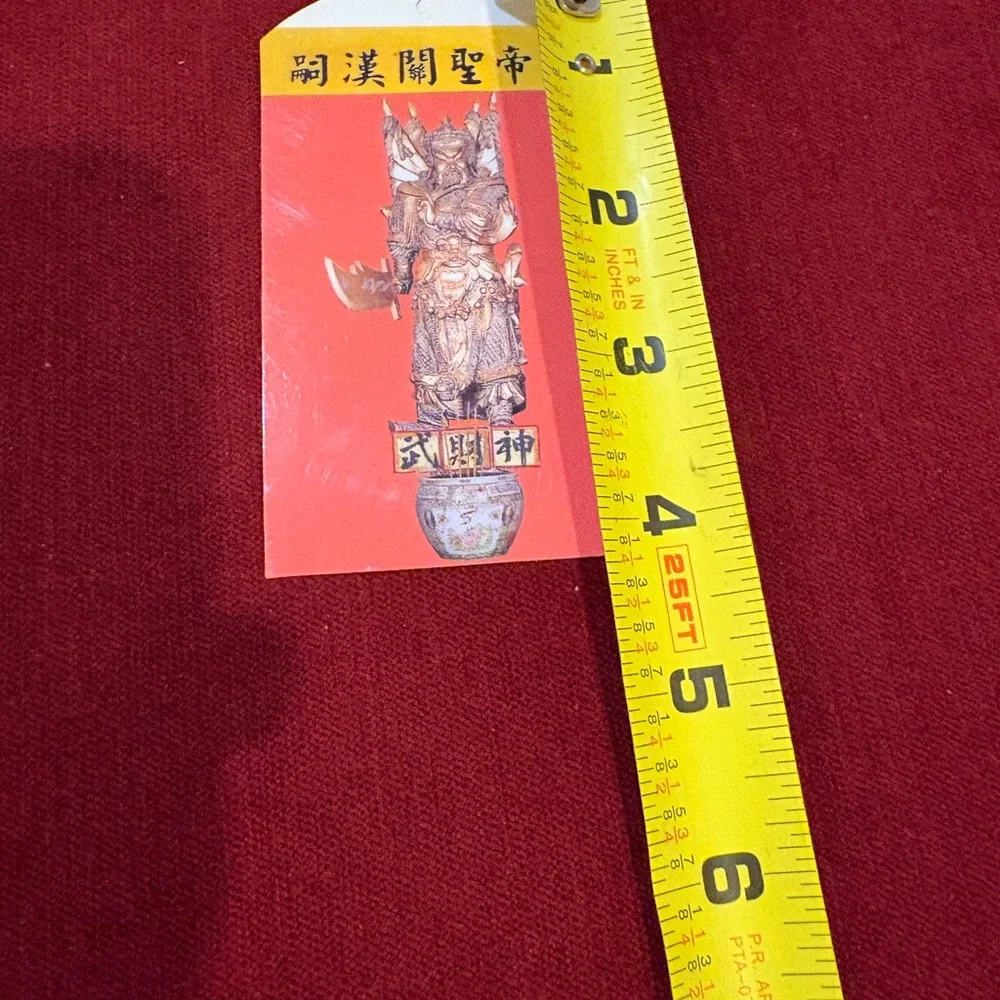 ‼️Never Use‼️Mascot Card-Holly Emperor Quan / God of Wealth 關聖帝君/武财神